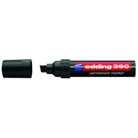Marker permanent Edding 390, negru