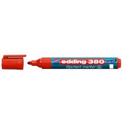 Marker Edding 380 pentru flipchart, rosu