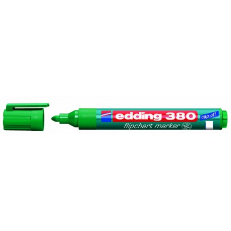 Marker Edding 380 pentru flipchart, verde