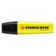 Textmarker Stabilo Boss, varf retezat 2 -5 mm, galben