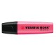 Textmarker Stabilo Boss, varf retezat 2 -5 mm, roz