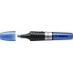 Textmarker Stabilo Luminator, varf retezat 2 - 5 mm, albastru
