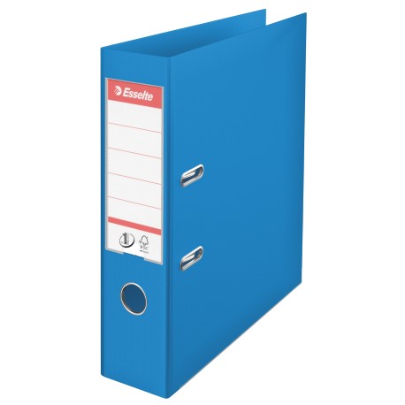Biblioraft Esselte No.1 VIVIDA, PP, 75 mm, albastru 