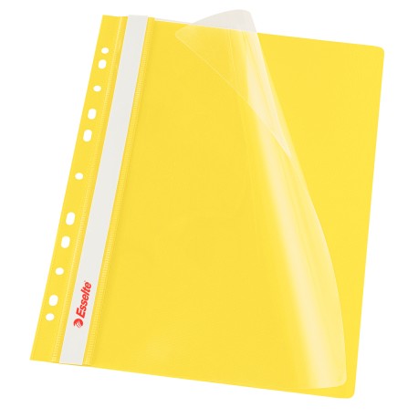 Dosar Esselte PP cu multiperforații, galben