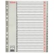 Index Esselte din plastic (PP), A4 Maxi