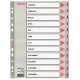 Index Esselte din plastic (PP), A4