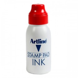 Tus ARTLINE, pentru stampile, 50ml - rosu