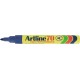 Permanent marker ARTLINE 70, corp metalic, varf rotund 1.5mm - albastru