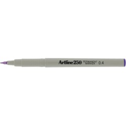 Permanent marker ARTLINE 250, corp plastic, varf rotund 0.4mm - violet