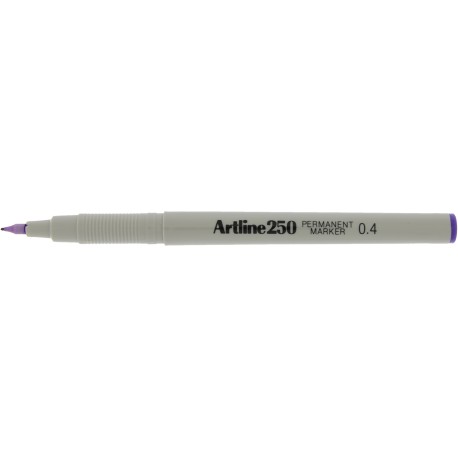 Permanent marker ARTLINE 250, corp plastic, varf rotund 0.4mm - violet