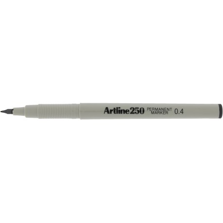 Permanent marker ARTLINE 250, corp plastic, varf rotund 0.4mm - negru