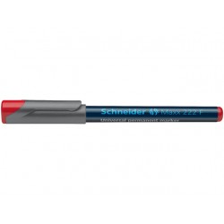 Universal permanent marker SCHNEIDER Maxx 222 F, varf 0.7mm - rosu