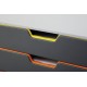 Organizator cu 5 sertare Durable Varicolor