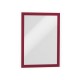 Display magnetic Durable Magaframe, A4, rosu, 2 bucati/set