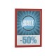 Display magnetic Durable Magaframe, A4, rosu, 2 bucati/set