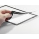 Display magnetic Durable Magaframe, A3, negru, 2 bucati/set