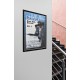 Display magnetic Durable Magaframe, A3, negru, 2 bucati/set