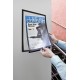 Display magnetic Durable Magaframe, A3, negru, 2 bucati/set