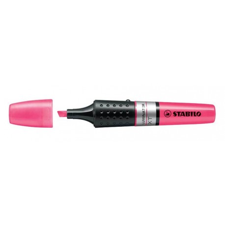 Textmarker Stabilo Luminator, varf retezat 2 - 5 mm, roz