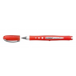 Roller Stabilo Bionic Worker, varf 0.5 mm, rosu