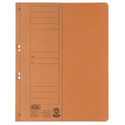 Dosar carton cu capse 1/2 ELBA Smart Line - orange