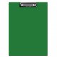 Clipboard dublu A5, plastifiat PVC, Q-Connect - verde