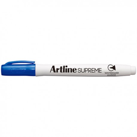 Marker pentru tabla de scris ARTLINE Supreme - Dry safe ink, varf rotund 1.5mm - albastru