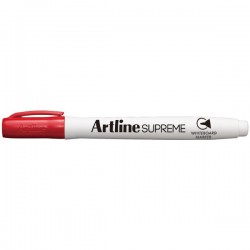 Marker pentru tabla de scris ARTLINE Supreme - Dry safe ink, varf rotund 1.5mm - rosu