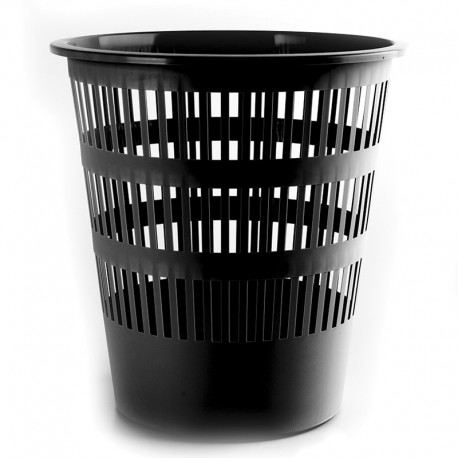 Cos hartii Donau, 12 litri, negru Cos hartii Donau, 12 litri, negru