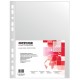 Folie protectie pentru documente, 40 microni, 100folii/set, Office Products -transparent orange peel