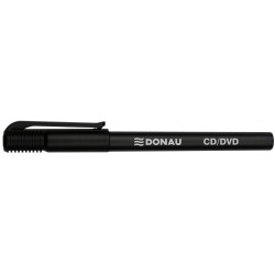 Marker Donau pentru CD, varf rotund, 0.5 mm, negru