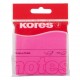 Notite autoadezive Kores, 75 x 75 mm, 100 file/bucata, magenta