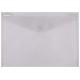 Mapa PP protectie documente A4 landscape, inchidere cu capsa, 12/set, DONAU - fumuriu