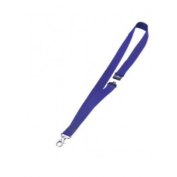 Snur textil Durable pentru ecuson, 80 cm lungime, albastru, 10 buc/cutie