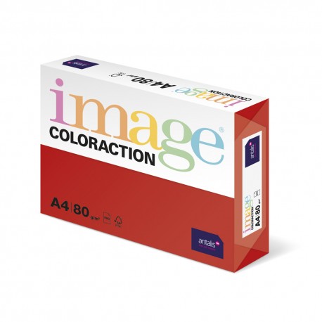 Hartie color Coloraction, A4, 80 g, 500 coli/top, rosu - Chile Hartie color Coloraction, A4, 80 g, 500 coli/top, rosu - Chile