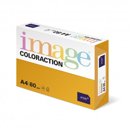Hartie color Coloraction, A4, 80 g, 500 coli/top, portocaliu - Venezia Hartie color Coloraction, A4, 80 g, 500 coli/top, portocaliu - Venezia