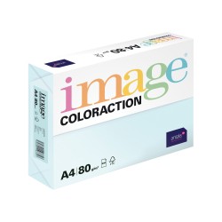 Hartie color Coloraction, A4, 80 g, 500 coli/top, bleu pal - Lagoon