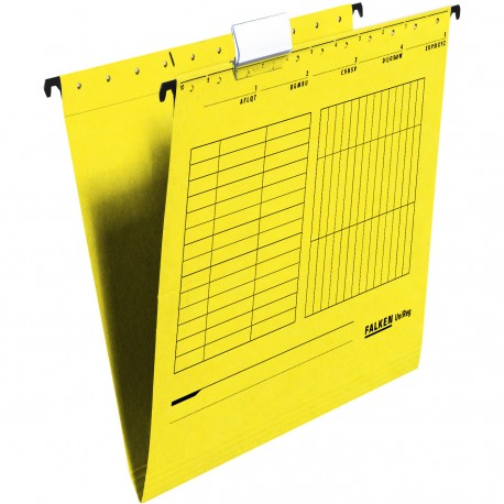 Dosar suspendabil Falken, A4, galben Dosar suspendabil Falken, A4, galben