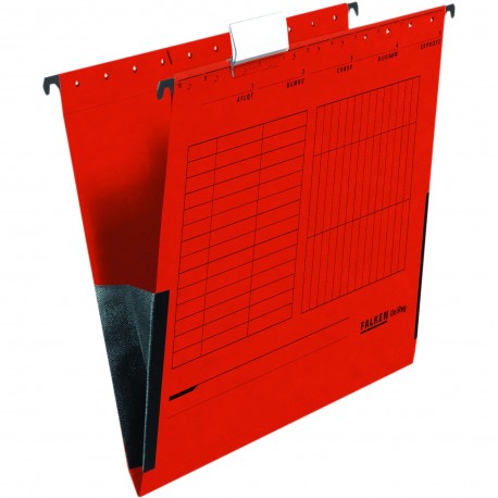 Dosar plic suspendabil Falken, A4, rosu Dosar plic suspendabil Falken, A4, rosu