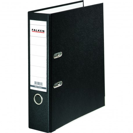 Biblioraft Falken plastifiat color, 50 mm, negru Biblioraft Falken plastifiat color, 50 mm, negru