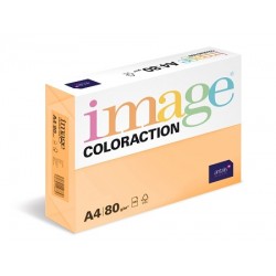 Hartie color Coloraction, A4, 80 g, 500 coli/top, somon - Savana