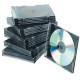 Carcasa slim pentru CD/DVD, 25 buc/set, Q-Connect