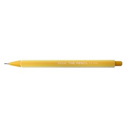 Creion mecanic PENAC The Pencil, rubber grip, 1.3mm, varf plastic - corp galben