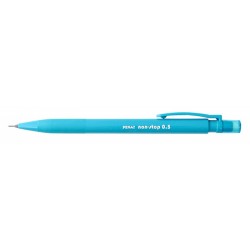 Creion mecanic PENAC Non-Stop, rubber grip, 0.5mm, varf plastic - corp bleu pastel