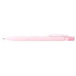 Creion mecanic PENAC Non-Stop, rubber grip, 0.5mm, varf plastic - corp roz pastel