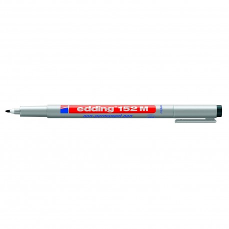 Marker nepermanent Edding OHP 152, varf rotund, 1.0 mm, negru Marker nepermanent Edding OHP 152, varf rotund, 1.0 mm, negru