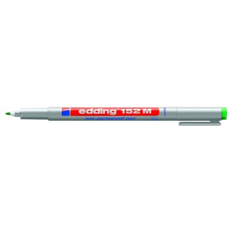 Marker nepermanent Edding OHP 152, varf rotund, 1.0 mm, verde Marker nepermanent Edding OHP 152, varf rotund, 1.0 mm, verde