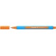 Pix SCHNEIDER Slider Edge XB, rubber grip, varf 1.4mm - scriere orange