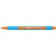 Pix SCHNEIDER Slider Edge XB, rubber grip, varf 1.4mm - scriere orange