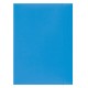 Mapa din carton plastifiat cu elastic, 300gsm, Office Products - bleu